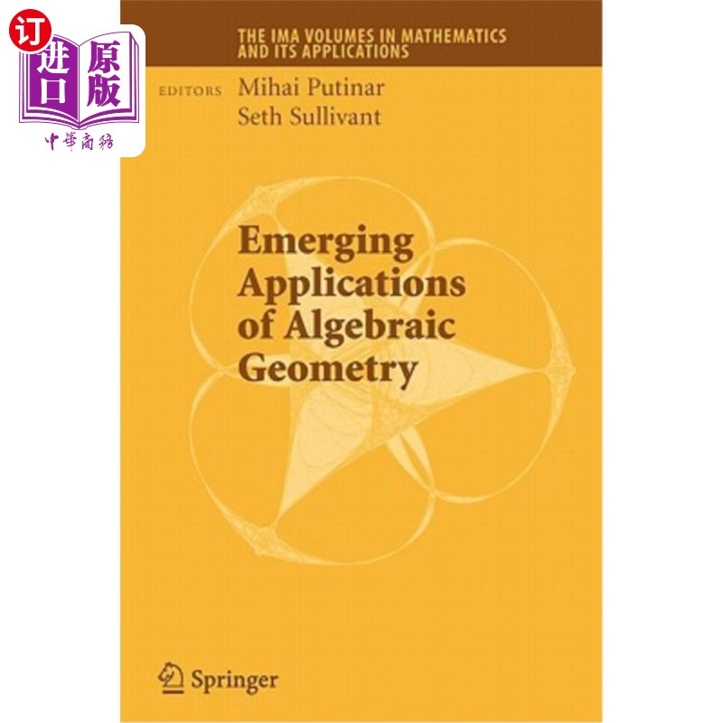海外直订Emerging Applications of Algebraic Geometry 代数几何的新兴应用