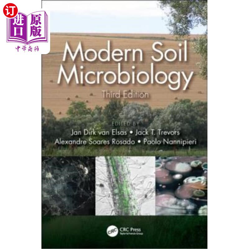 海外直订Modern Soil Microbiology, Third Edition 现代土壤微生物学，第三版