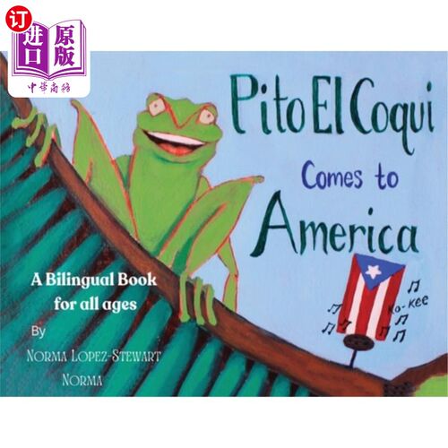 海外直订Pito El Coqui comes to America Pito El Coqui来到美国
