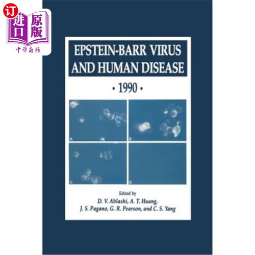 海外直订医药图书Epstein-Barr Virus and Human Disease - 1990 爱泼斯坦巴尔病毒与人类疾病-1990
