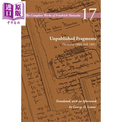 尼采生前未出版作品英文原版