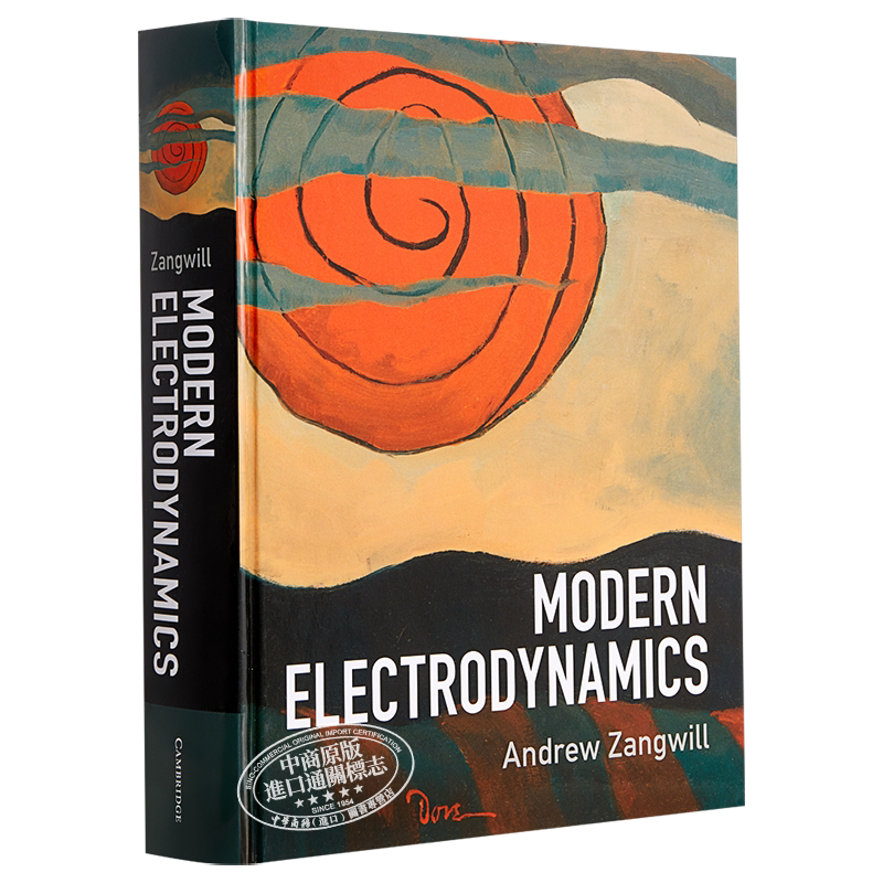 预售 Modern Electrodynamics 英文原版 现代电动力学 剑桥大学出版社 Andrew Zangwill【中商原版】