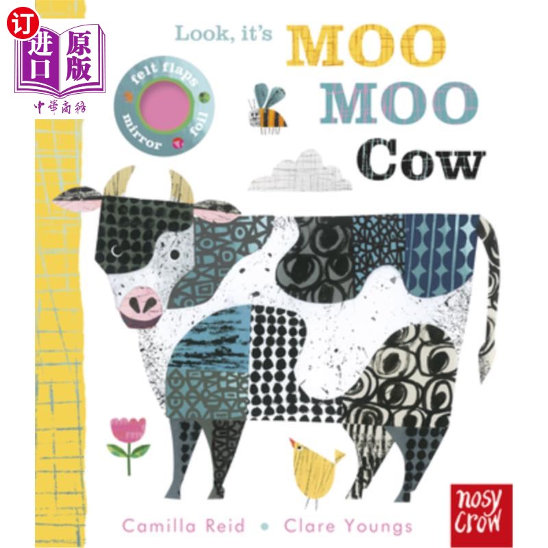 海外直订Look, It's Moo Moo Cow 看,是哞哞牛