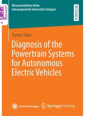 海外直订Diagnosis of the Powertrain Systems for Autonomous Electric Vehicles 自动驾驶电动汽车动力系统的诊断
