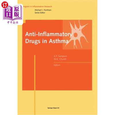 海外直订医药图书Anti-Inflammatory Drugs in Asthma 消炎药治疗哮喘