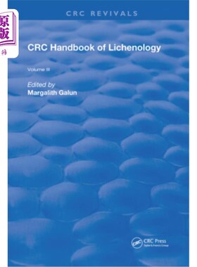 海外直订Handbook of Lichenology: Volume 3 地衣学手册:第3卷