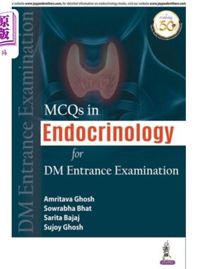 海外直订医药图书MCQs in Endocrinology for DM Entrance Examination 糖尿病入学考试内分泌学mcq
