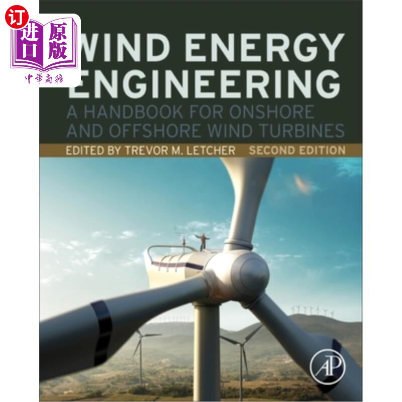海外直订Wind Energy Engineering: A Handbook for Onshore and Offshore Wind Turbines 风能工程:陆上和海上风力涡轮机手