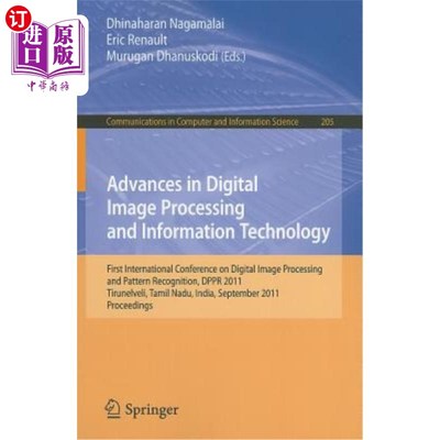 海外直订Advances in Digital Image Processing and Information Technology: First Internati 数字图像处理和信息技术的进