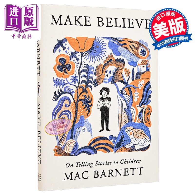 预售 让孩子们相信 三角形 Make Believe On Telling Stories to Children 英文原版 Mac Barnett【中商原版】