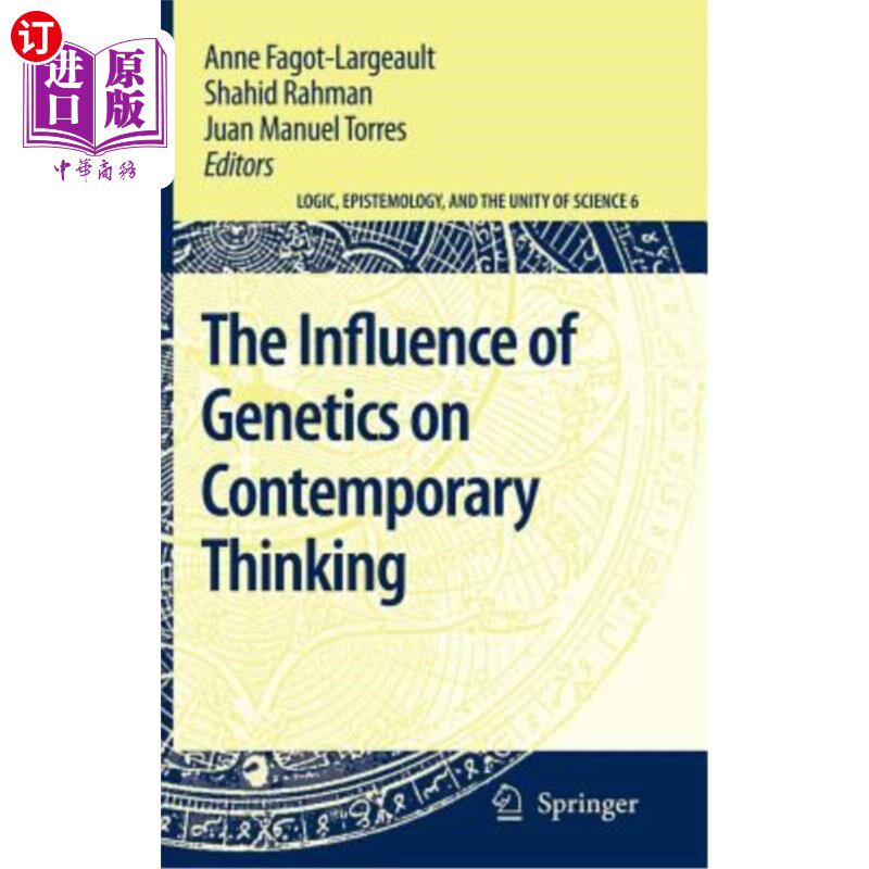 海外直订The Influence of Genetics on Contemporary Thinking 遗传学对当代思维的影响