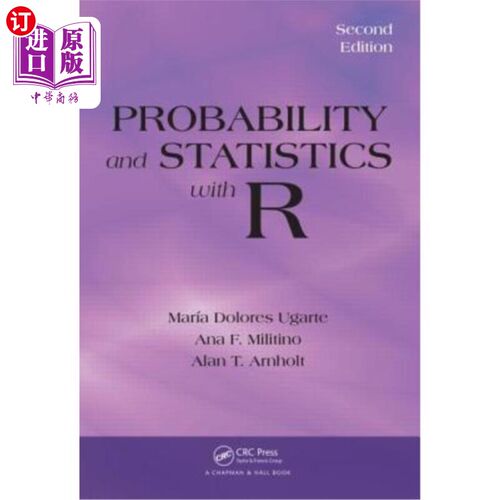 海外直订Probability and Statistics with R 概率统计与R，第二版