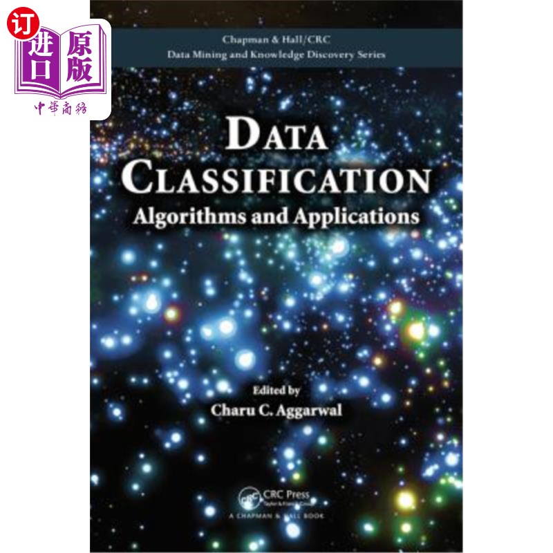 海外直订Data Classification: Algorithms and Applications 数据分类:算法和应用
