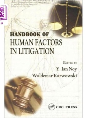 海外直订Handbook of Human Factors in Litigation 《诉讼人为因素手册》
