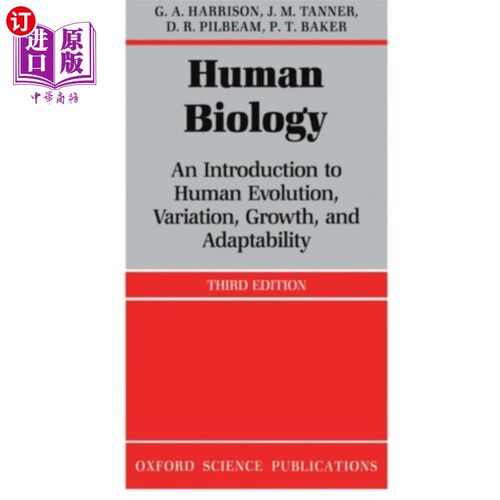 海外直订Human Biology 人类生物学