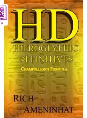 海外直订HD Hieroglyph Definitives 高清象形文字定义