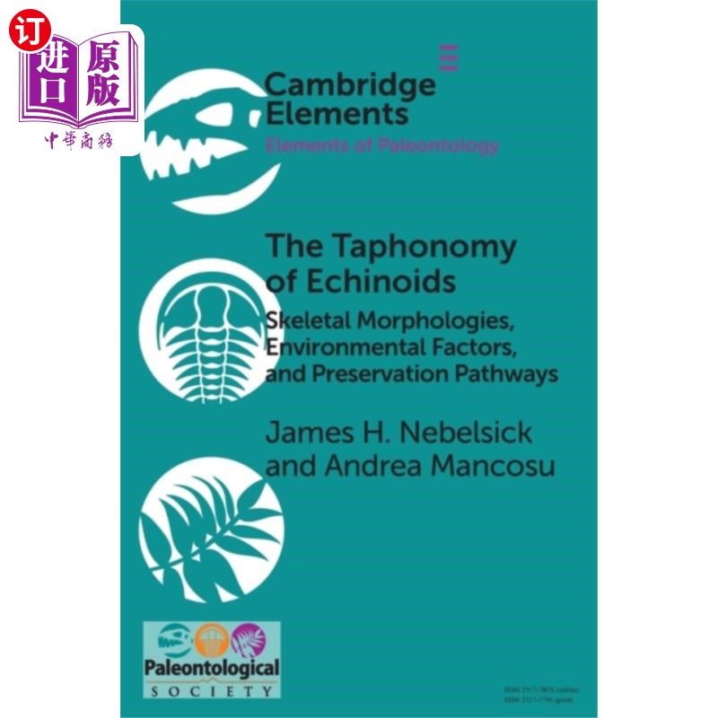 海外直订Taphonomy of Echinoids 棘皮类植物的埋藏学