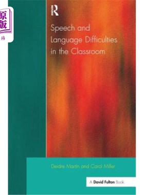 海外直订Speech and Language Difficulties in the Classroom 课堂上的言语和语言困难