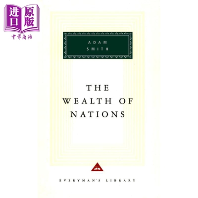 预售 国富论  The Wealth of Nations Adam Smith 英文原版【中商原版】