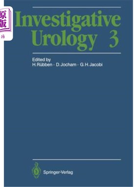 海外直订医药图书Investigative Urology 3 调查泌尿科3