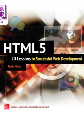 海外直订Html5: 20 Lessons to Successful Web Development HTML5:20成功开发Web的经验教训