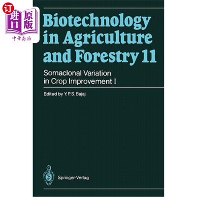 海外直订Somaclonal Variation in Crop Improvement I 作物改良中的体细胞变异I