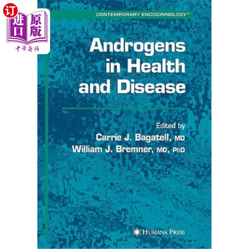 海外直订医药图书Androgens in Health and Disease 雄激素在健康和疾病中的作用