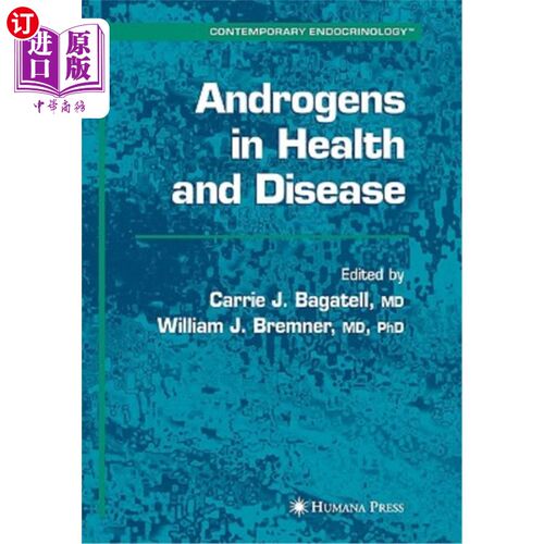 海外直订医药图书Androgens in Health and Disease 雄激素在健康和疾病中的作用