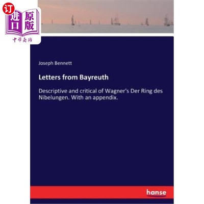 海外直订Letters from Bayreuth 拜鲁思的来信