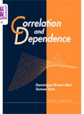 海外直订Correlation And Dependence 关联和依赖