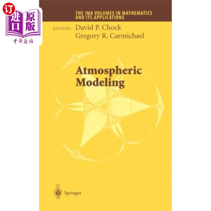 海外直订医药图书Atmospheric Modeling 大气模拟