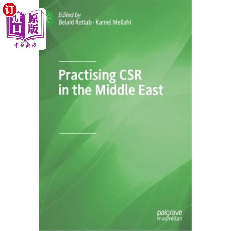 海外直订Practising Csr in the Middle East 在中东践行企业社会责任