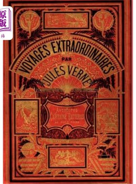 海外直订德语 Abenteuer des Kapit?ns Hatteras 大一时的历险?n 