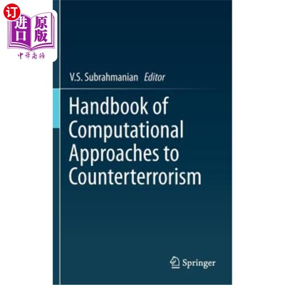 海外直订Handbook of Computational Approaches to Counterterrorism 反恐计算方法手册