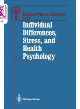 海外直订医药图书Individual Differences, Stress, and Health Psychology 个体差异、压力与健康心理学