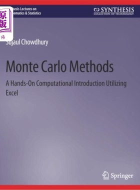海外直订Monte Carlo Methods: A Hands-On Computational Introduction Utilizing Excel 蒙特卡洛方法:利用Excel的实用计算介绍