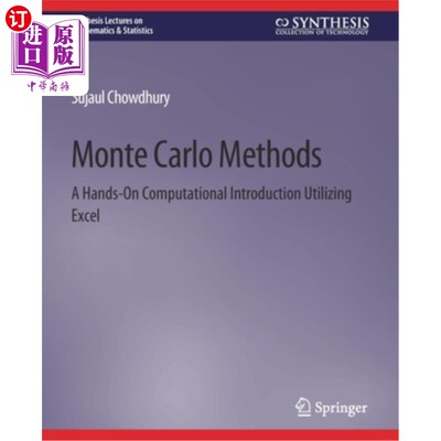 海外直订Monte Carlo Methods: A Hands-On Computational Introduction Utilizing Excel 蒙特卡洛方法:利用Excel的实用计算介绍
