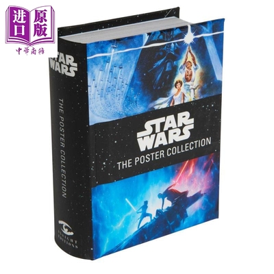 预售 星球大战 海报收藏 迷你书 Star Wars The Poster Collection Mini Book 英文原版 Insight Editions【中商原版】