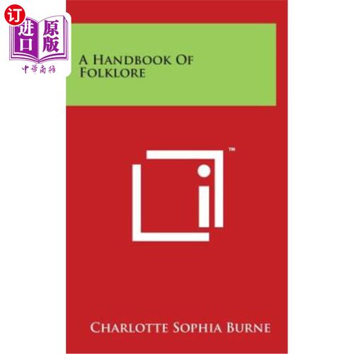 海外直订A Handbook Of Folklore 民俗学手册