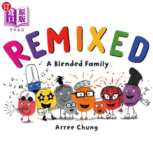 海外直订Remixed  A Blended Family 混音一个混合的家庭