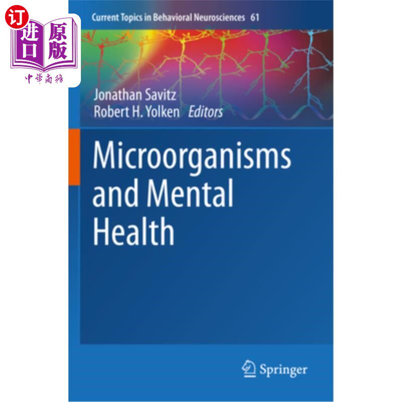 海外直订医药图书Microorganisms and Mental Health 微生物与心理健康