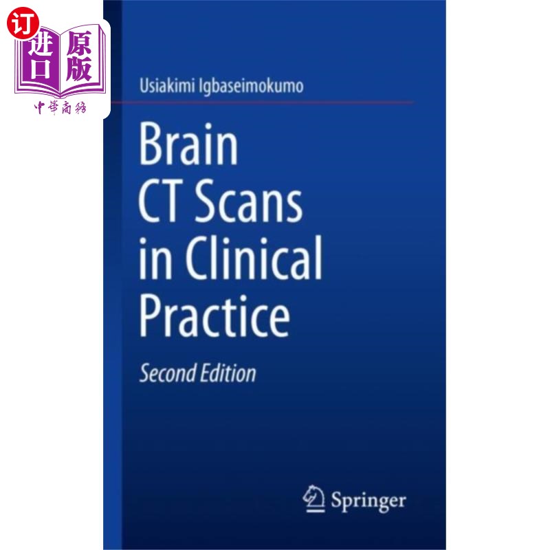 海外直订医药图书Brain CT Scans in Clinical Practice 临床应用中的脑CT扫描 书籍/杂志/报纸 原版其它 原图主图