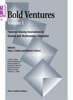 海外直订Bold Ventures - Volume 1: Patterns Among Innovations in Science and Mathematics  大胆的冒险-第1卷:在科学和