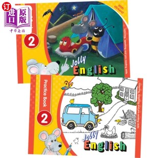 Level Pupil Set 海外直订Jolly 快乐英语2级小学生套装 English
