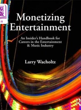 海外直订Monetizing Entertainment 货币化娱乐