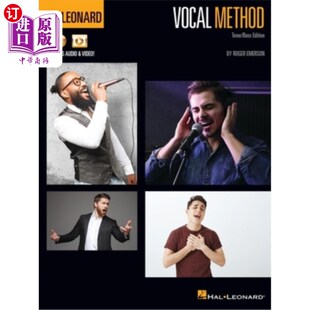Tenor with Leonard Method 男高音 与音频和 海外直订Hal 哈尔·伦纳德声乐方法 Bass Vocal Audio Edition 低音版 Video