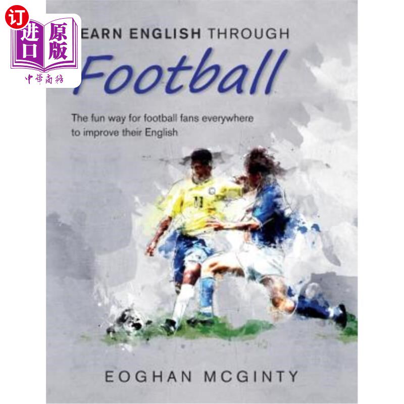 海外直订Learn English Through Football 通过足球学习英语