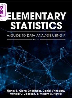 海外直订Elementary Statistics: A Guide to Data Analysis Using R 基础统计学:使用R进行数据分析的指南
