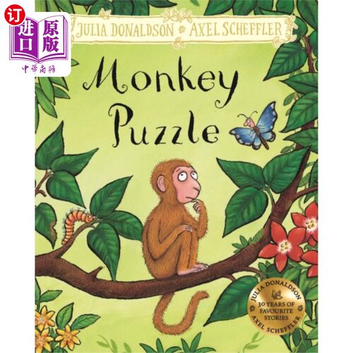 海外直订Monkey Puzzle 猴子拼图