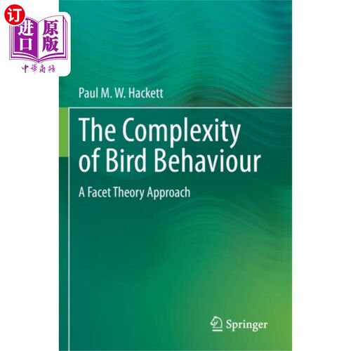 海外直订Complexity of Bird Behaviour 鸟类行为的复杂性